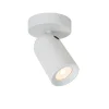 Spots<Lucide Plafondspot Punch Wit - GU10 - Ø 10 cm