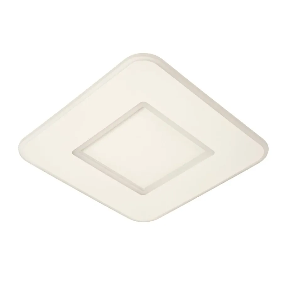 Plafonnières<Lucide Plafonniere Axelle Wit - LED - 40x40 cm