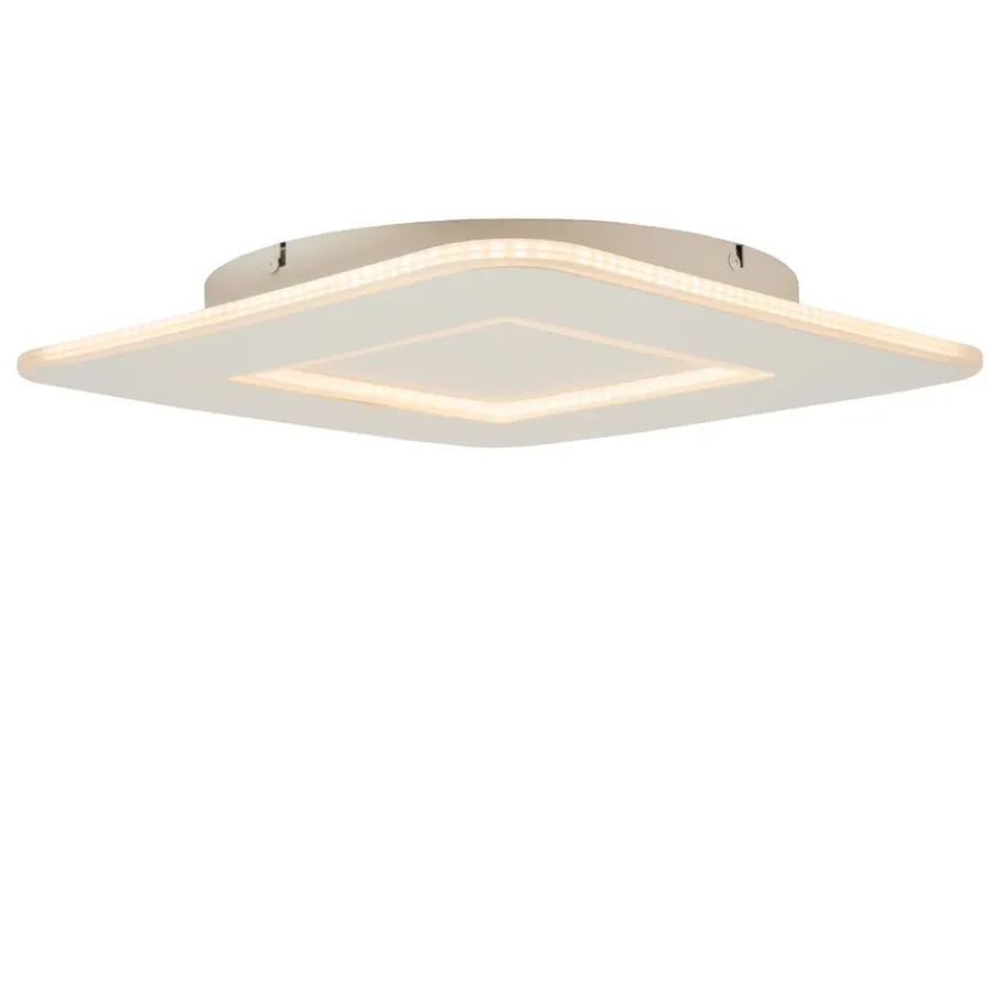 Plafonnières<Lucide Plafonniere Axelle Wit - LED - 40x40 cm