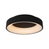 Plafonnières<Lucide Plafonniere Mirage Zwart - LED - Ø 38 cm