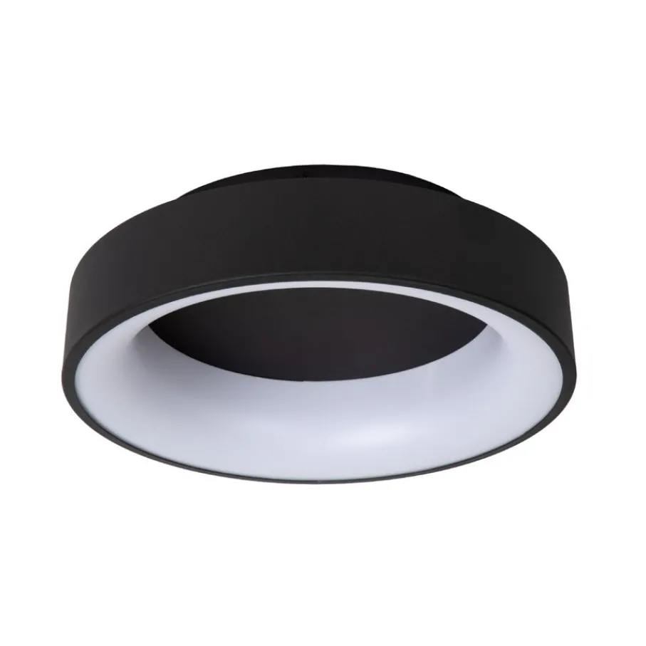 Plafonnières<Lucide Plafonniere Mirage Zwart - LED - Ø 38 cm
