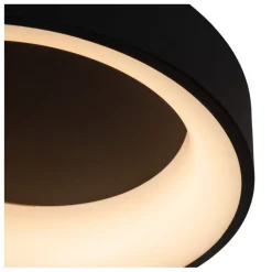 Plafonnières<Lucide Plafonniere Mirage Zwart - LED - Ø 45 cm
