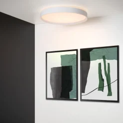 Plafonnières<Lucide Plafonniere Nuria Wit - LED - Ø 50 cm
