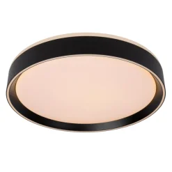 Plafonnières<Lucide Plafonniere Nuria Zwart - LED - Ø 40 cm