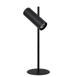 Tafellampen|Bureaulampen<Lucide Tafellamp Clubs Zwart - GU10 - 42 cm hoog