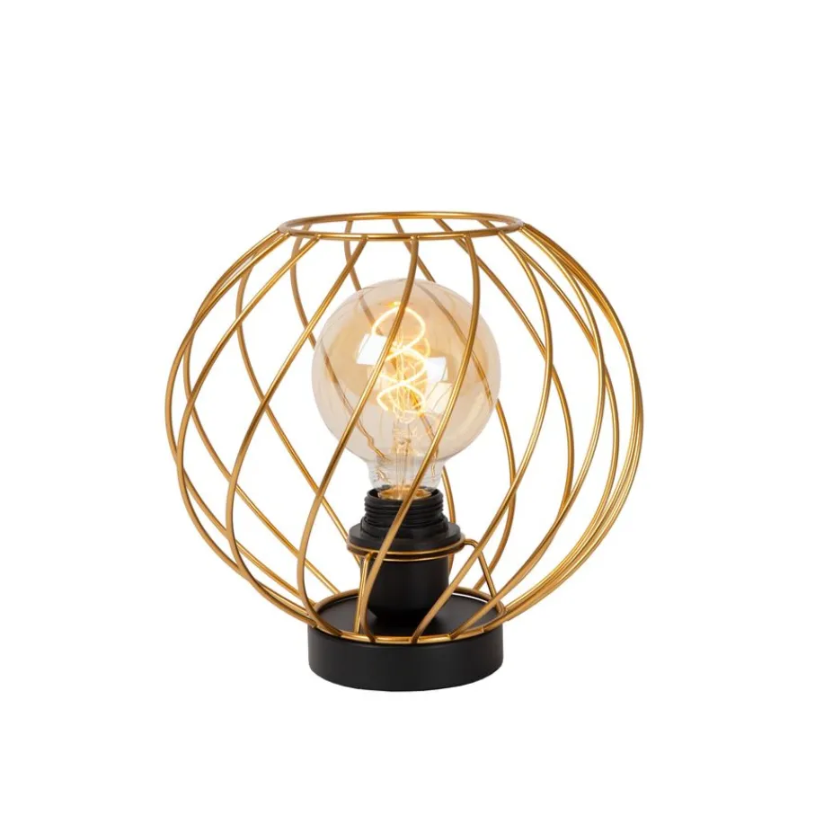 Tafellampen<Lucide Tafellamp Danza Goud - E27 - 23 cm hoog