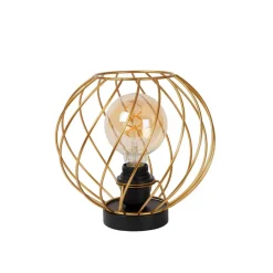 Tafellampen<Lucide Tafellamp Danza Goud - E27 - 23 cm hoog