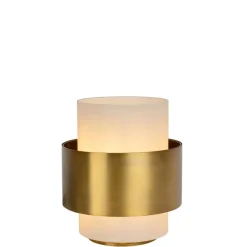 Tafellampen<Lucide Tafellamp Firmin Goud - E27 - 24 cm hoog