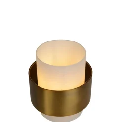 Tafellampen<Lucide Tafellamp Firmin Goud - E27 - 24 cm hoog