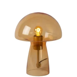 Tafellampen<Lucide Tafellamp Fungo Oranje - E27 - 28 cm hoog