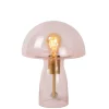 Tafellampen<Lucide Tafellamp Fungo Roze - E27 - 28 cm hoog