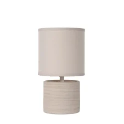 Tafellampen<Lucide Tafellamp Greasby Beige - E14 - 26 cm hoog