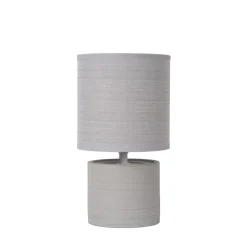 Tafellampen<Lucide Tafellamp Greasby Grijs - E14 - 26 cm hoog