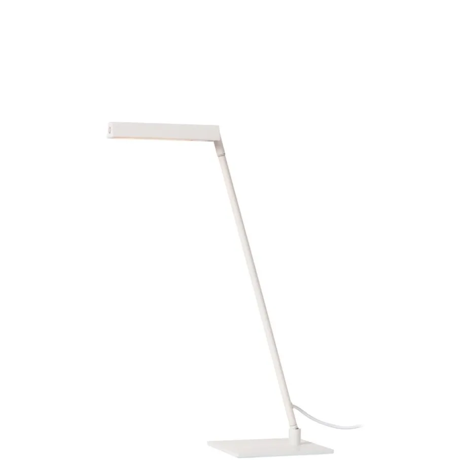 Bureaulampen|Tafellampen<Lucide Tafellamp Lavale Wit - LED - 42 cm hoog