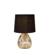 Tafellampen<Lucide Tafellamp Marmo Zwart - E14 - 26 cm hoog