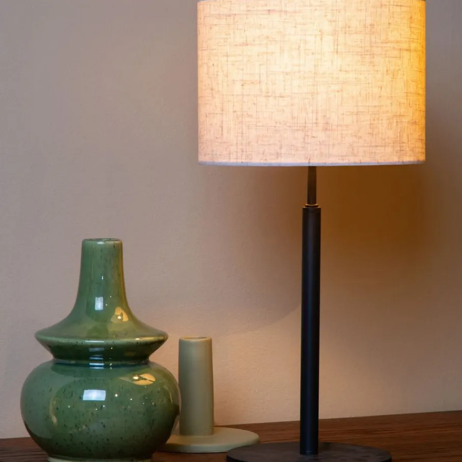 Tafellampen<Lucide Tafellamp Maya Beige - E27 - 51 cm hoog