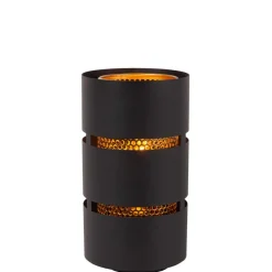 Tafellampen<Lucide Tafellamp Rosas Zwart - E27 - Ø 26 cm