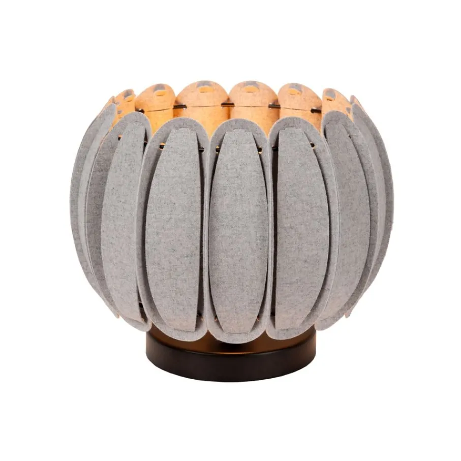 Tafellampen<Lucide Tafellamp Spencer Grijs - E27 - Ø 30 cm