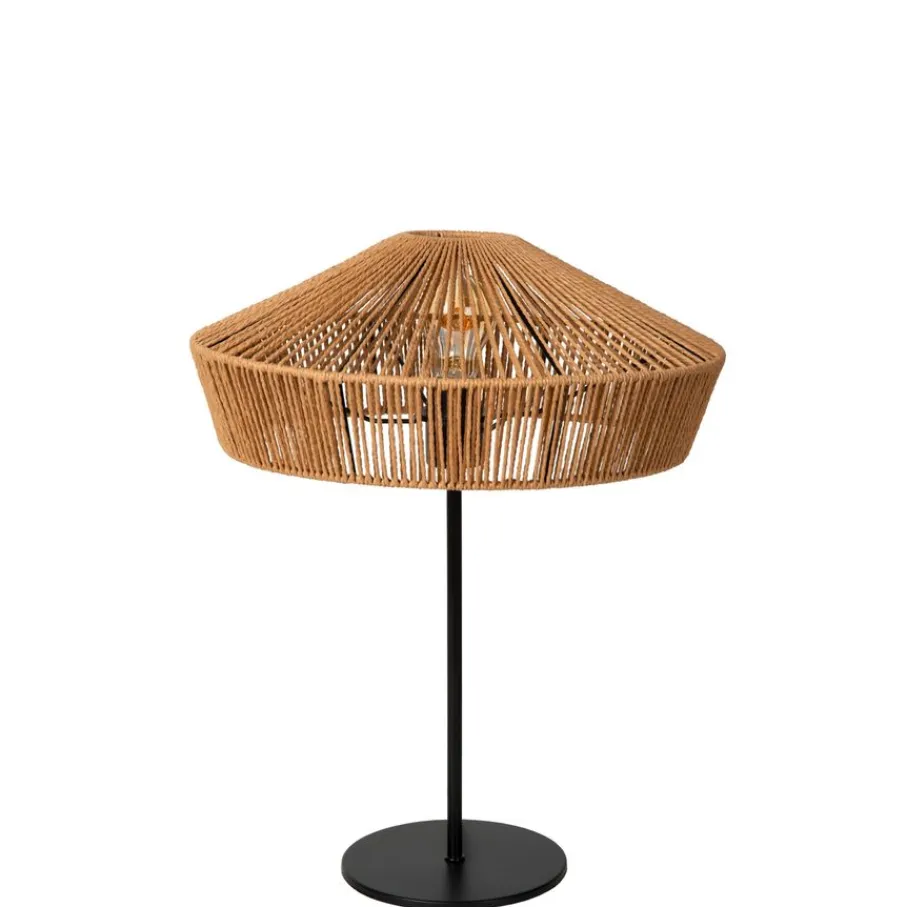 Tafellampen<Lucide Tafellamp Yunkai Naturel - E27 - 50 cm hoog