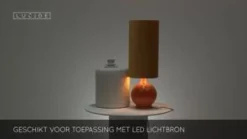 Vloerlampen<Lucide Vloerlamp Esterad Okergeel - E27 - 100 cm hoog