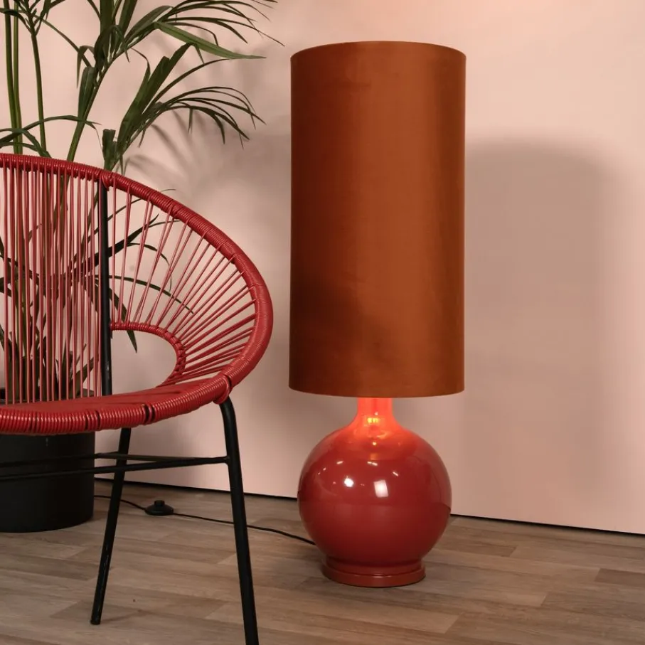 Vloerlampen<Lucide Vloerlamp Esterad Oranje - E27 - 100 cm hoog