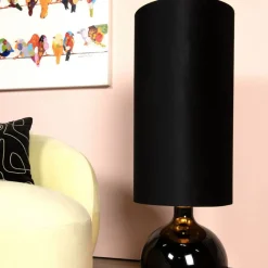 Vloerlampen<Lucide Vloerlamp Esterad Zwart - E27 - 100 cm hoog