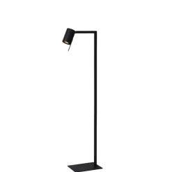 Vloerlampen<Lucide Vloerlamp Lesley Zwart - GU10 - 130 cm hoog