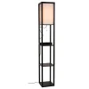 Vloerlampen<Lucide Vloerlamp Menno Zwart - E27 - 163 cm hoog