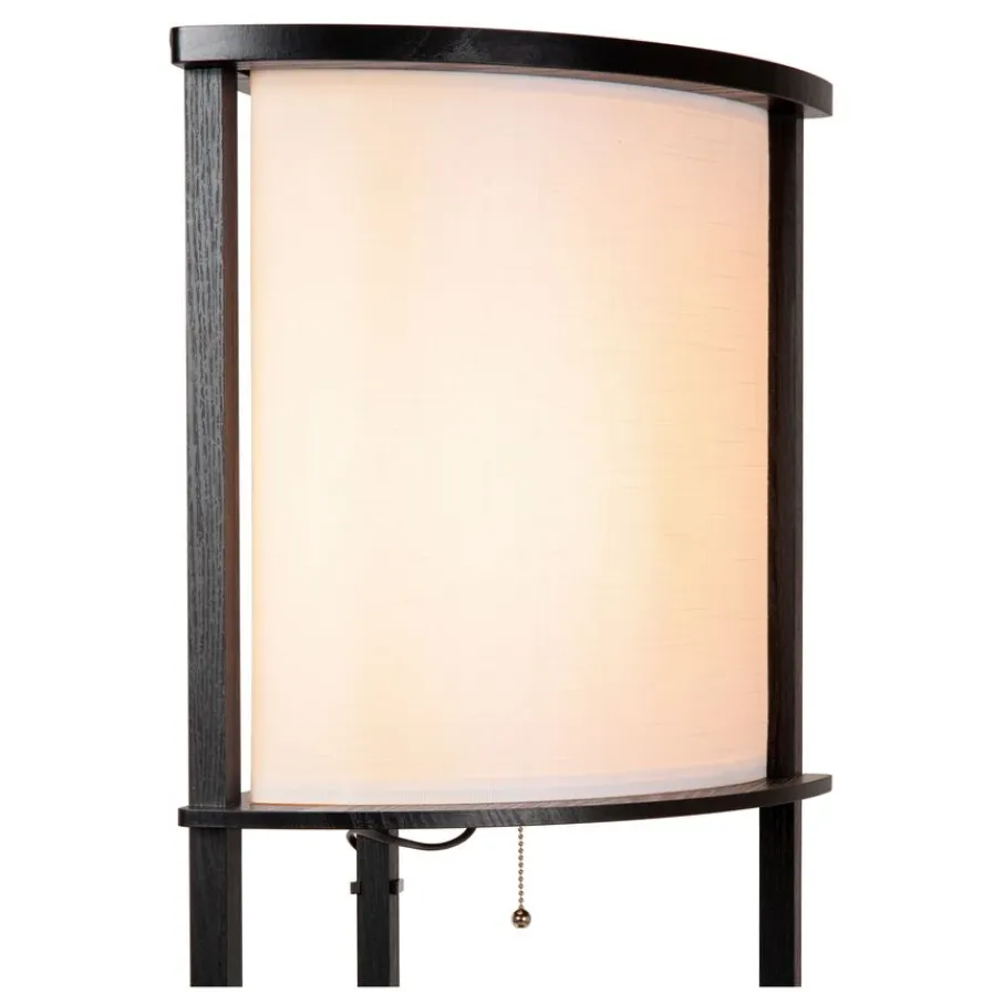 Vloerlampen<Lucide Vloerlamp Menno Zwart - E27 - 163 cm hoog