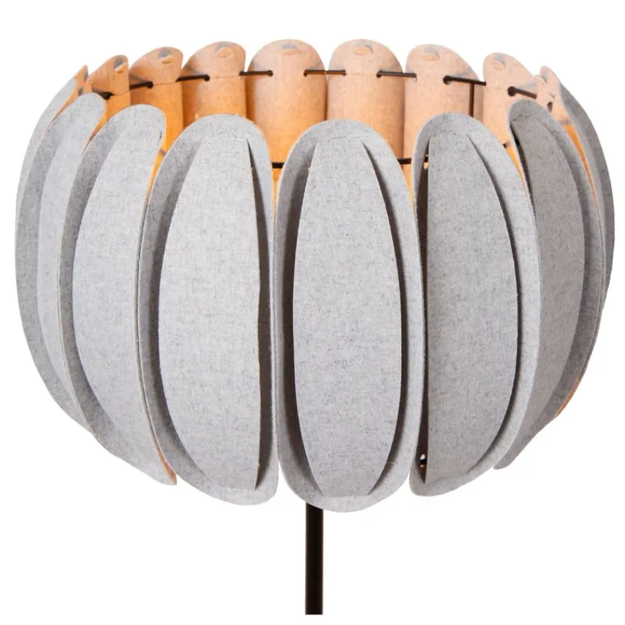 Vloerlampen<Lucide Vloerlamp Spencer Grijs - E27 - Ø 40 cm