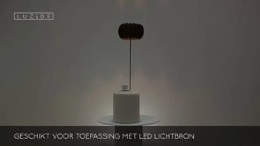 Vloerlampen<Lucide Vloerlamp Spencer Zwart - E27 - Ø 40 cm