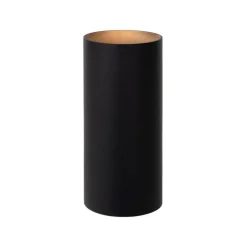 Wandlampen<Lucide Wandlamp Bondi Zwart - GU10 - 18 cm hoog