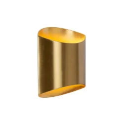 Wandlampen<Lucide Wandlamp Diletta Goud - G9 - 18 cm hoog