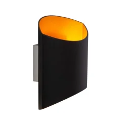 Wandlampen<Lucide Wandlamp Diletta Zwart - G9 - 18 cm hoog