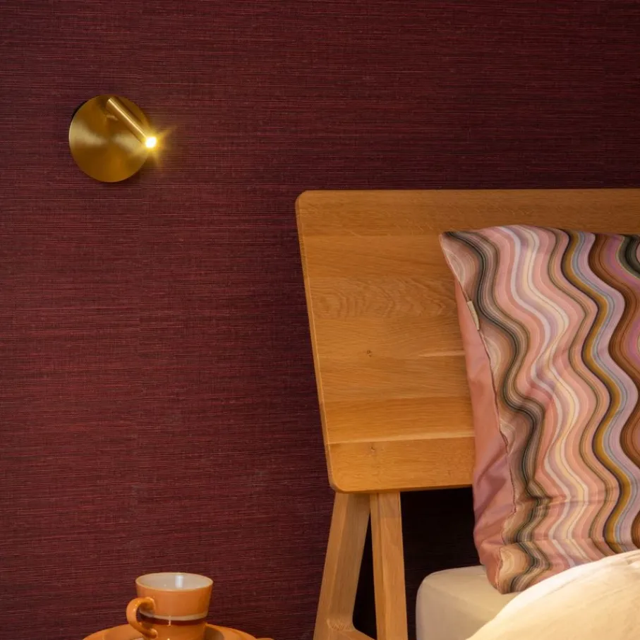 Wandlampen<Lucide Wandlamp Jolijn Goud - LED - Ø 11 cm