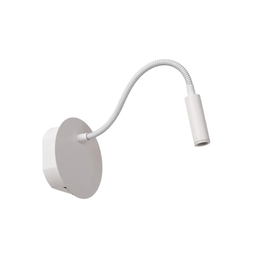 Wandlampen<Lucide Wandlamp Jolijn Wit - LED - Ø 11 cm