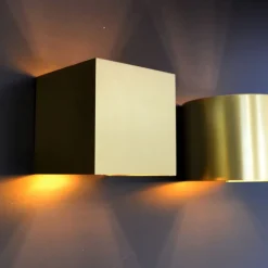 Wandlampen<Lucide Wandlamp Xio Goud - G9 - 10x10 cm