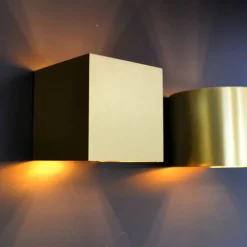 Wandlampen<Lucide Wandlamp Xio Goud - G9 - 11x13 cm