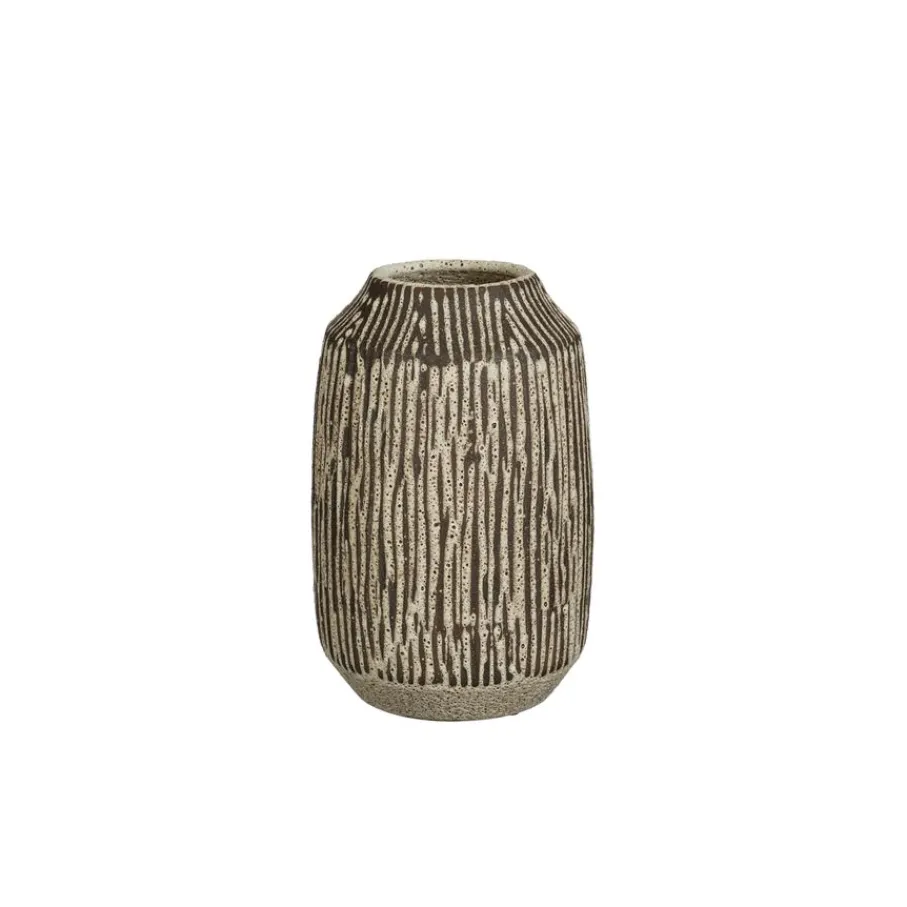 Vazen & Potten<Mica Decorations Vaas Aruna Bruin - 29 cm hoog