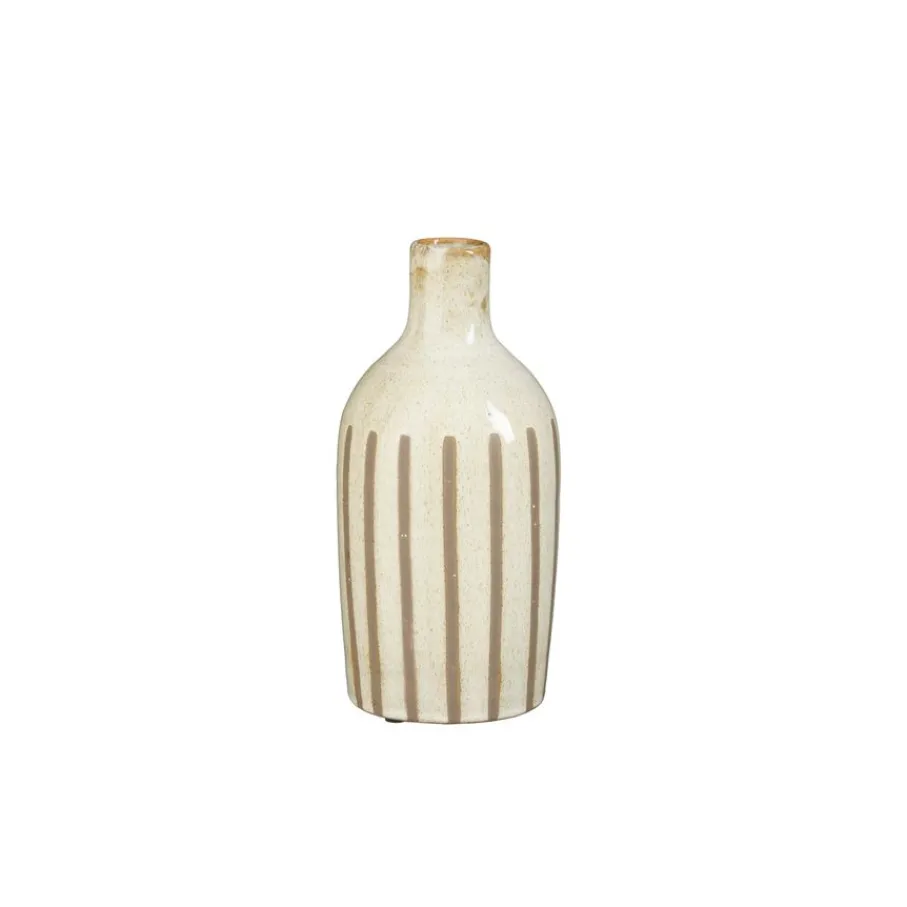 Vazen & Potten<Mica Decorations Vaas Babette Crème - 23 cm hoog