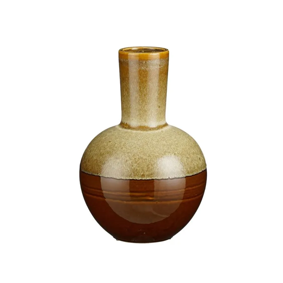 Vazen & Potten<Mica Decorations Vaas Holm Bruin - 42 cm hoog