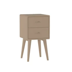 Nachtkastjes< Nachtkastje Borba Taupe - 30x57x30 cm