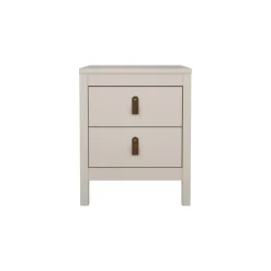 Nachtkastjes< Nachtkastje Dallas Taupe - 44x55x39 cm