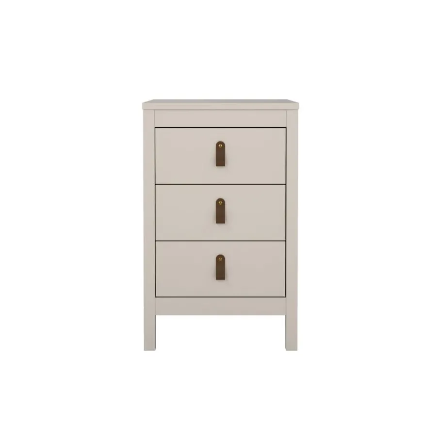 Nachtkastjes< Nachtkastje Dallas Taupe - 44x71x39 cm