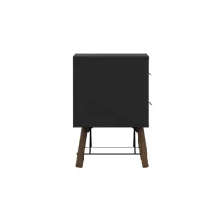 Nachtkastjes< Nachtkastje Denver Walnoot - 44x60x41 cm