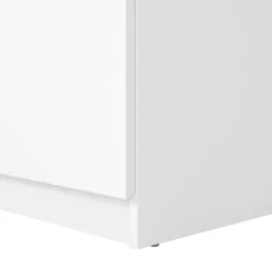 Nachtkastjes< Nachtkastje Luna Hoogglans Wit - 41x71x40 cm