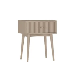 Nachtkastjes< Nachtkastje Sem Taupe - 45x55x35 cm