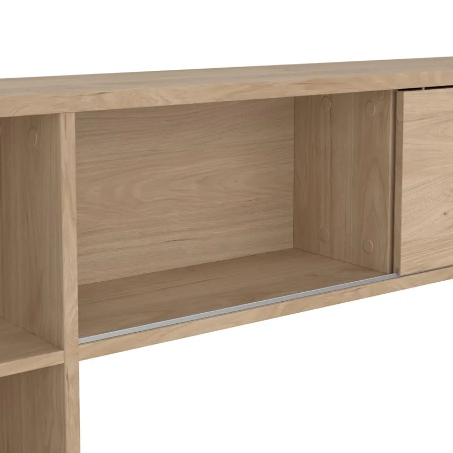 Bureaus< Opzetkast Boston Eiken - 149x79x25 cm