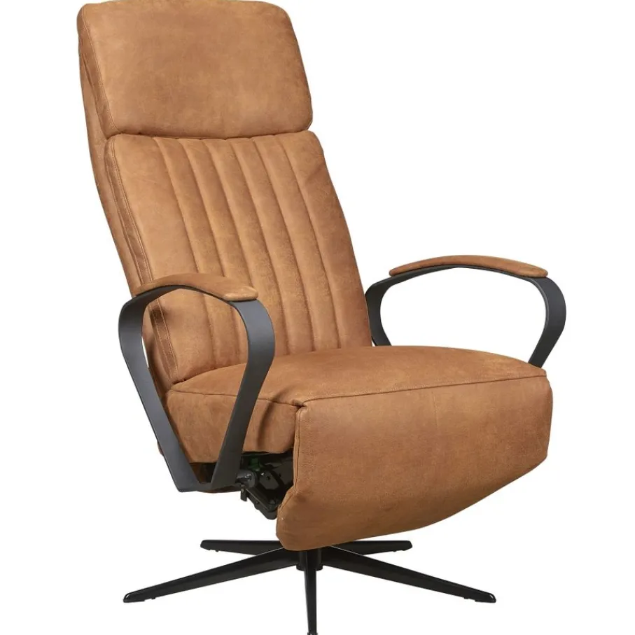 Relaxfauteuils|Fauteuils< Relaxfauteuil Aalden C Large Bruin