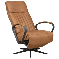 Relaxfauteuils|Fauteuils< Relaxfauteuil Aalden C Large Bruin